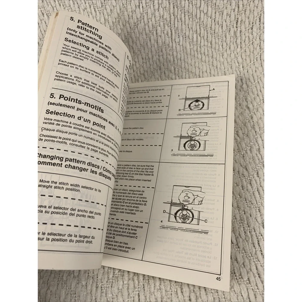 Singer Sewing Machine Model 3314 Owners Manual Original Instruction‎ Guide Book